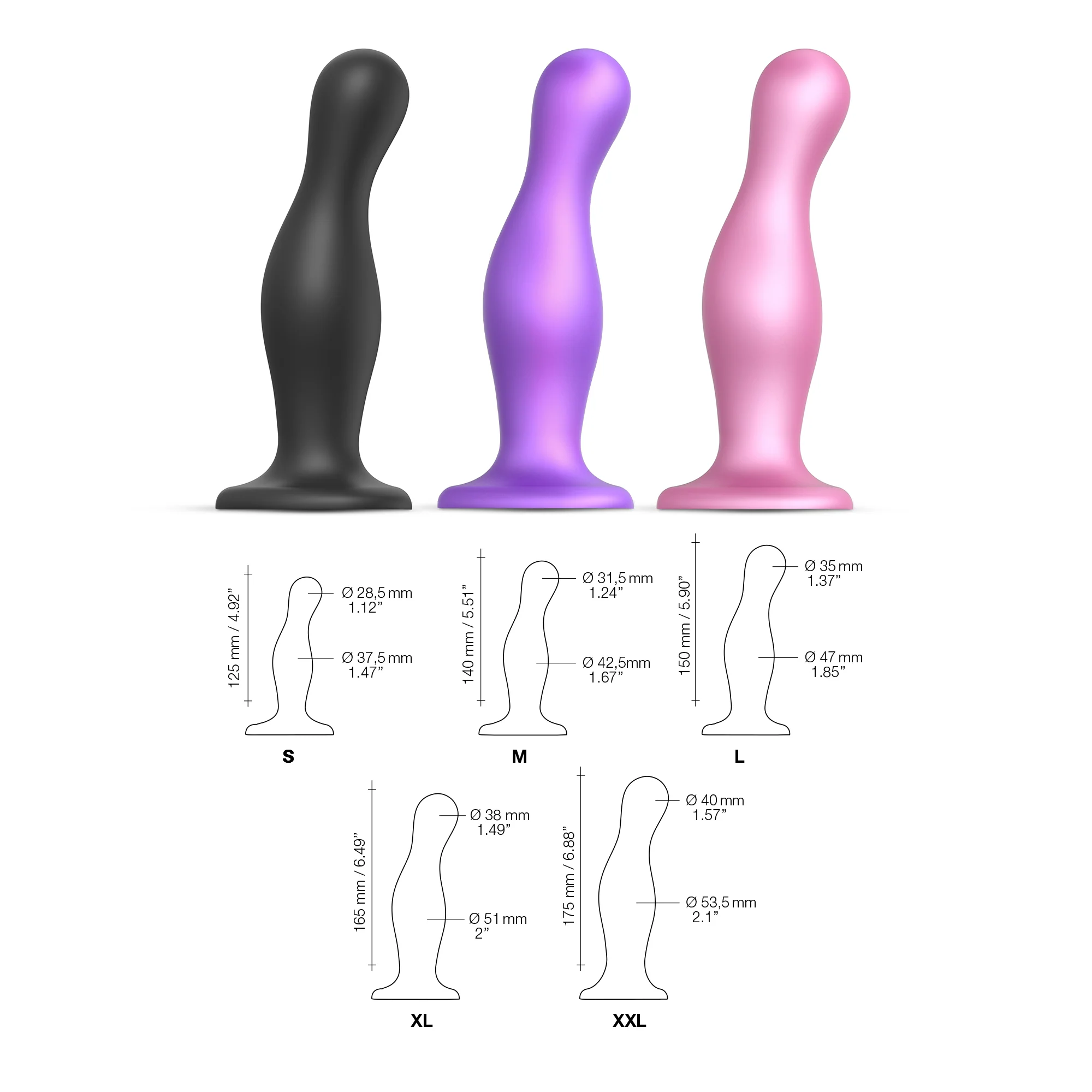 Dildo Plug Anal Curvy - Image 3