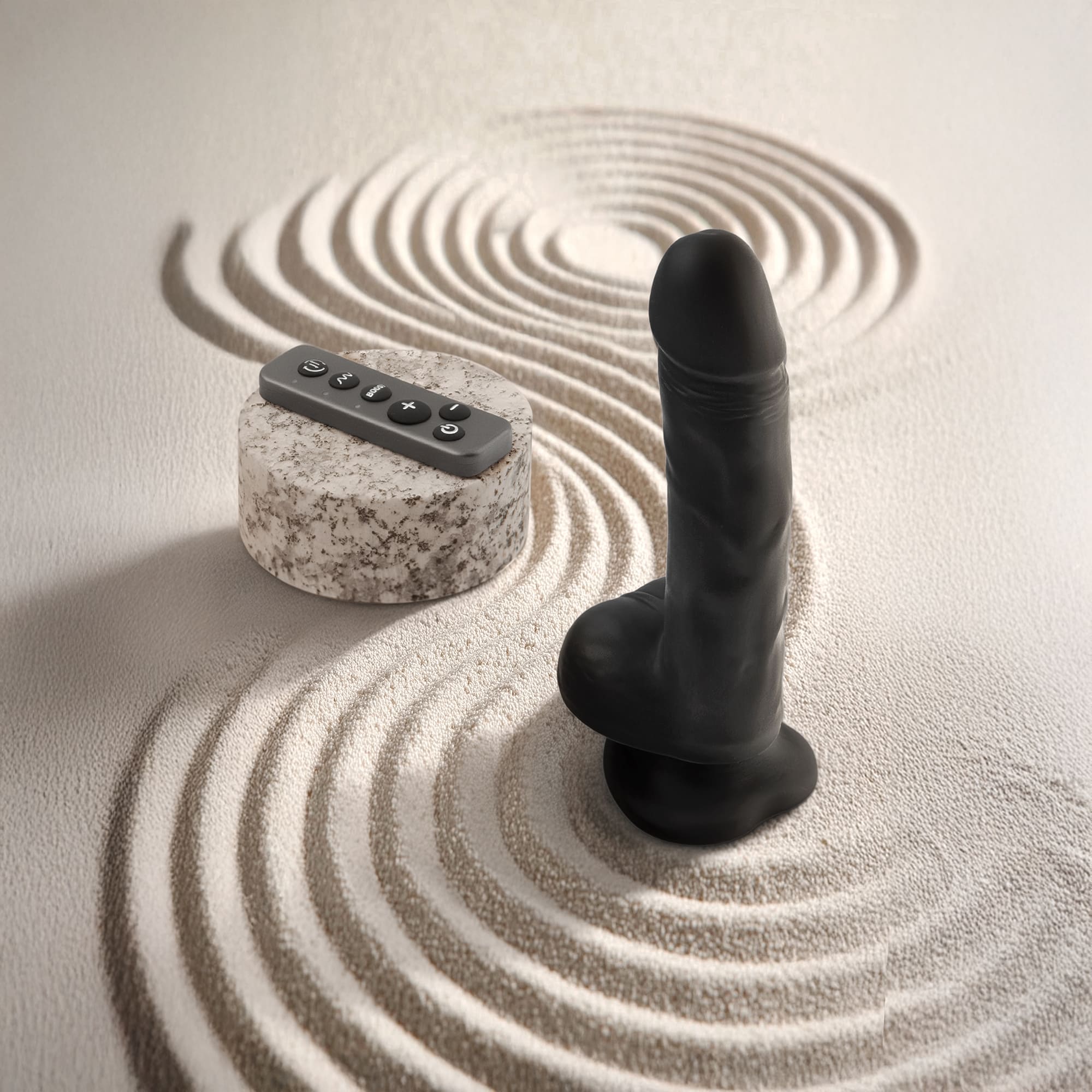 Dildo réaliste rotatif et vibrant télécommandé - Image 8
