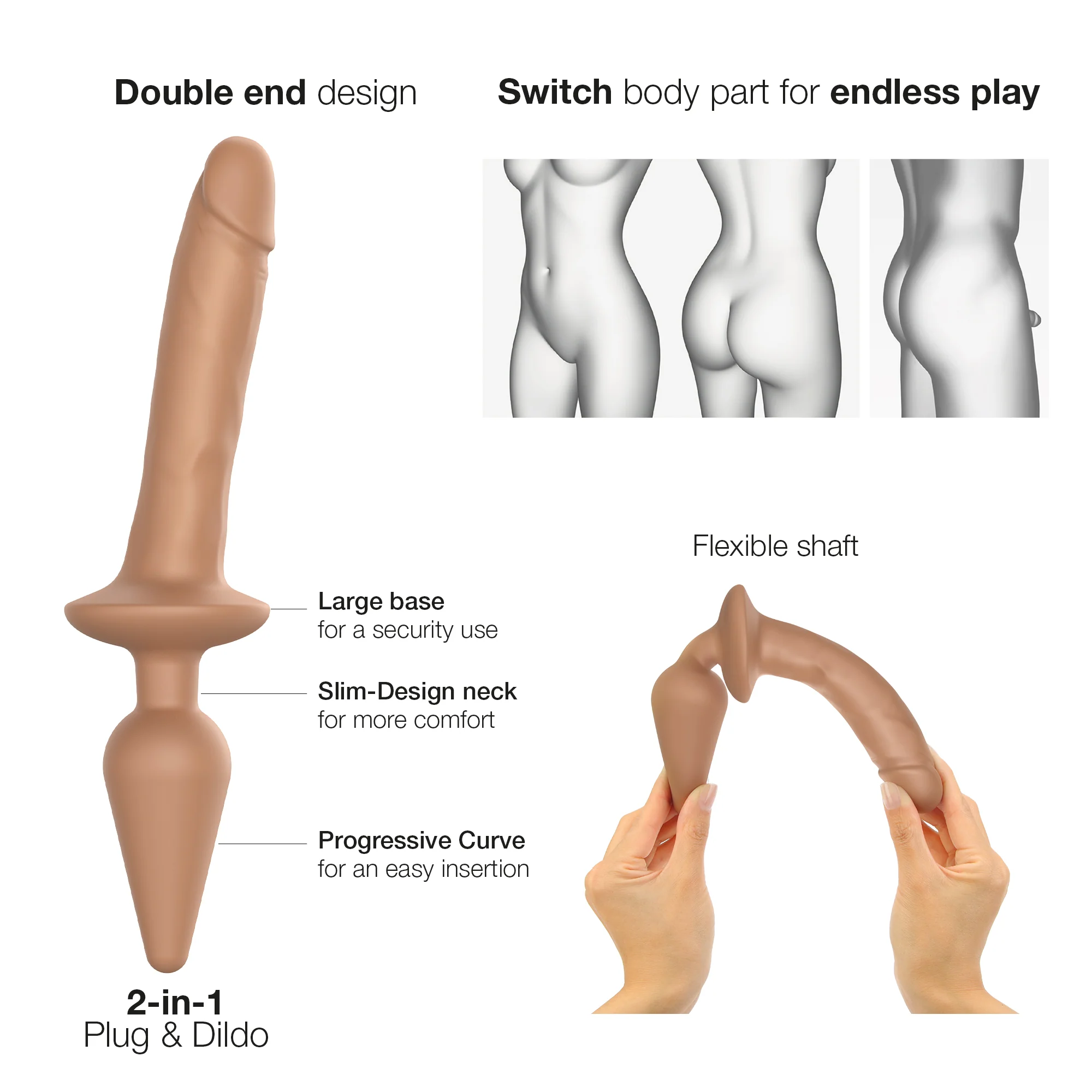 Switch Plug-In Dildo Réaliste - Image 7